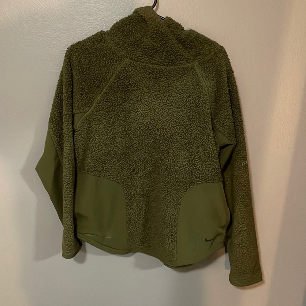 Womens Nike fuzzy jacket size S